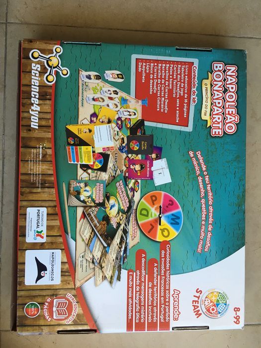 Science4you Jogo de Tabuleiro Napoleão Bonaparte
