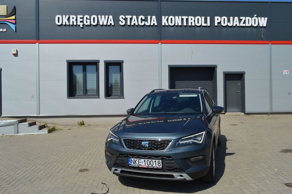 Seat Ateca Śliczny Benzyna Automat z Niemiec Zarejstrowany