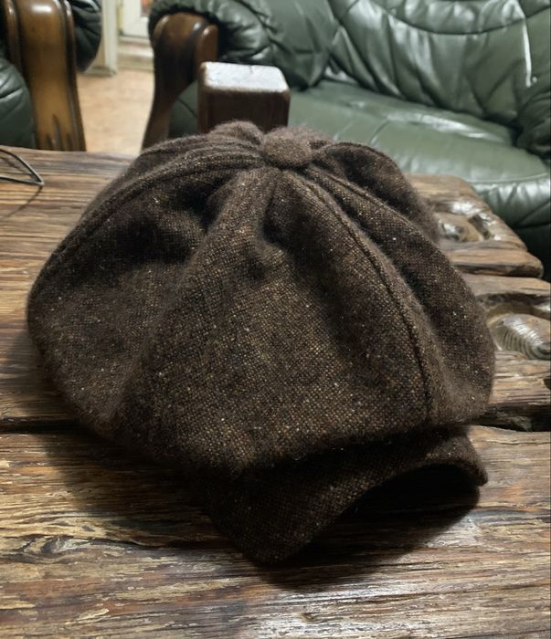 Кепки восьмиклинки лён чистый