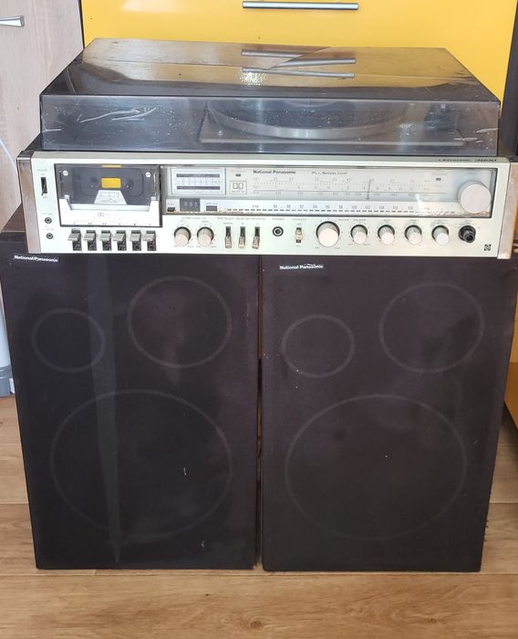 National Panasonic LedSonic 3800 + рідні колонки 2×50W. Японський вінтаж.