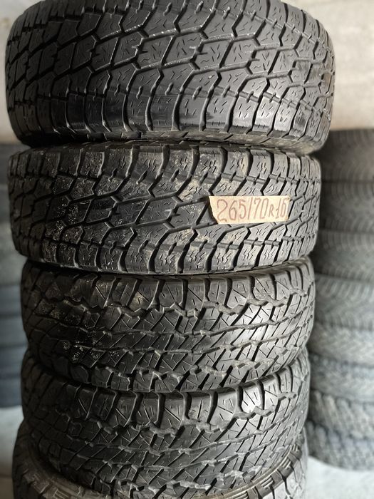Продам 265/70 р16 шини М+S,всесизон,літо,А/Т