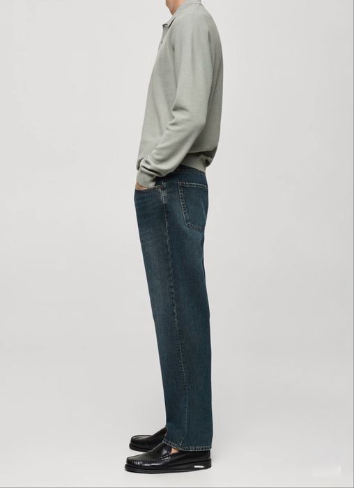 Джинси прямі mango