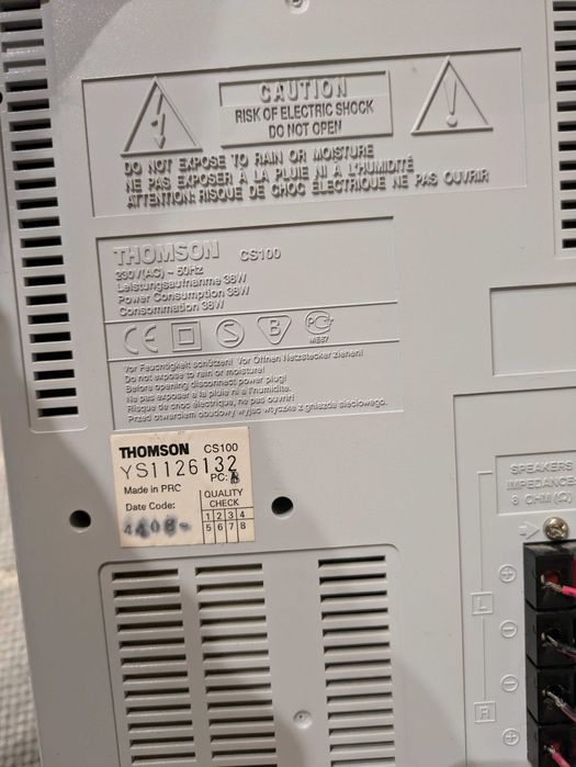 центр thomson cs 100 -D301T