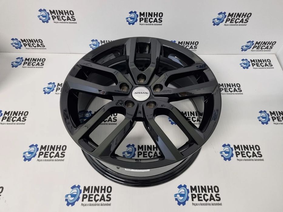 Jantes Nissan Qashqai em 18 Preto Brilho (5x114.3)