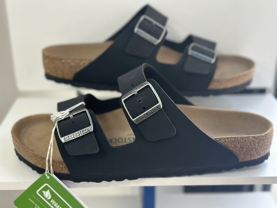 Розпродаж залишків! Чоловічі літні шльопанці Birkenstock Arizona Vegan 43 розмір