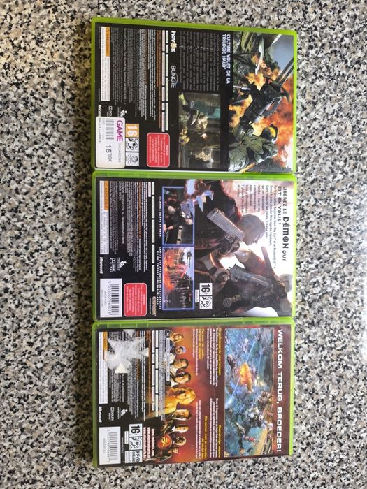 Devil may cry 4/Halo 3/Command and conquer red alert 3 Xbox 360