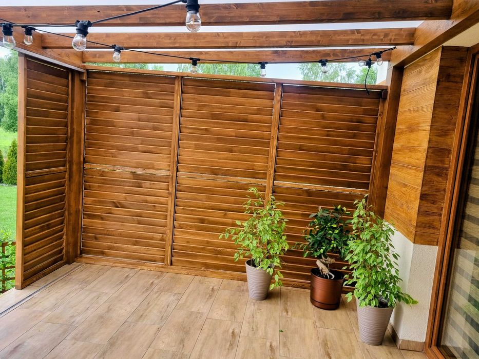 Ruchome deseczki shuttersy żaluzje drewniane klejone cena zimowa!!!