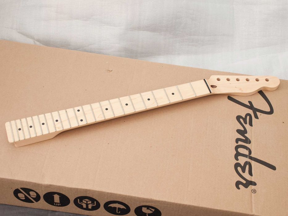 WD Telecaster Neck + Graph Tech Tusq Nut + Plek