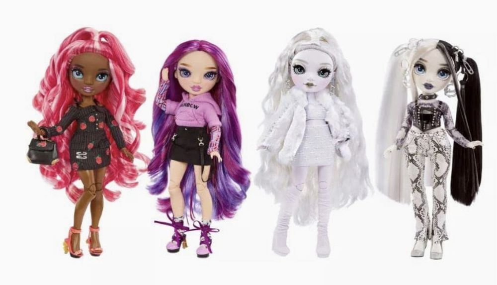 Новий набір 4 ляльки Rainbow High Shadow High 4-Pack