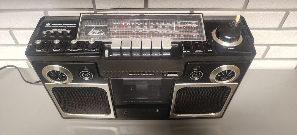 Radiomagnetofon BOOMBOX National PANASONIC  RS-4300LJS. Vintage