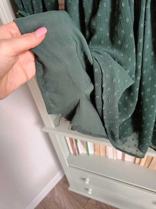 Sukienka/kombinezon Zara butelkowa zieleń r. XS