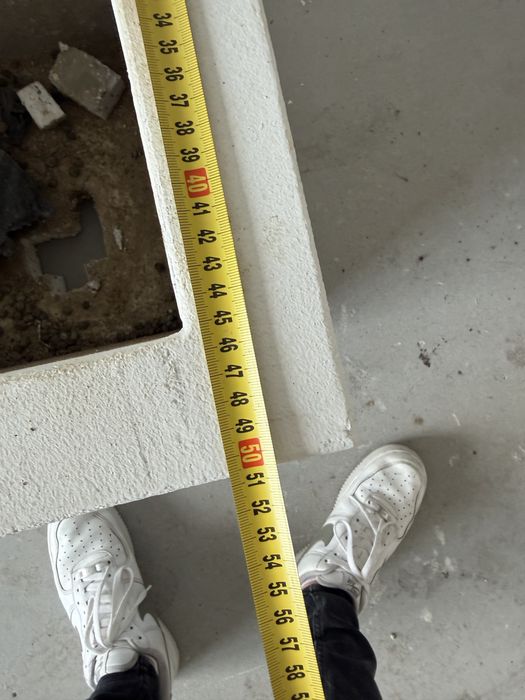 Donice styropianowe styrodur białe 100 cm 120 cm termo termodonice donica