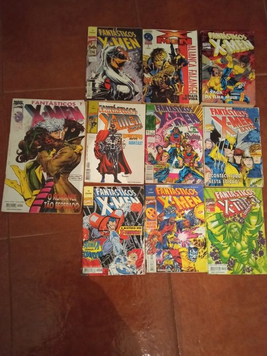 Livros Antigos Fantásticos X-Men