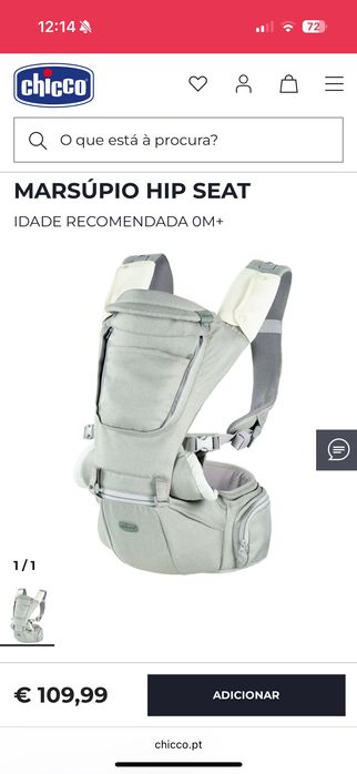 Marsúpio Hip Seat Chicco
