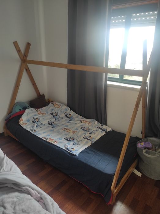 Cama Montessori 190x90 de madeira