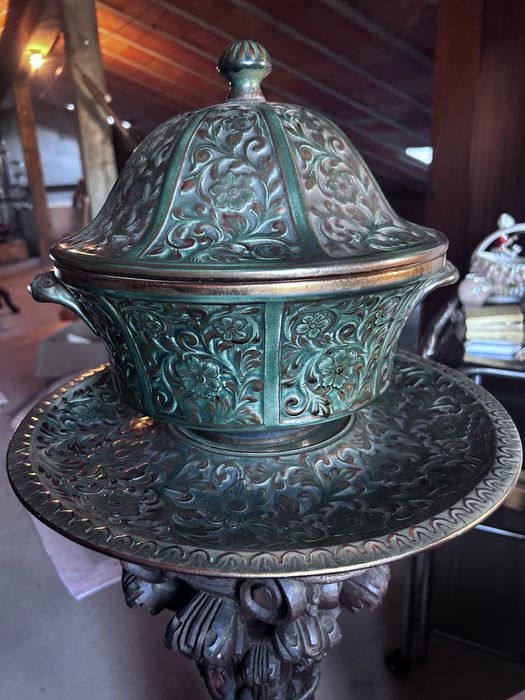 Terrina e prato MARTON numerado