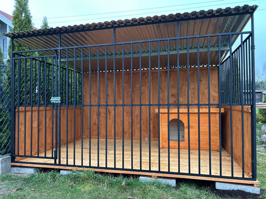 Kojec dla psa transport montaz