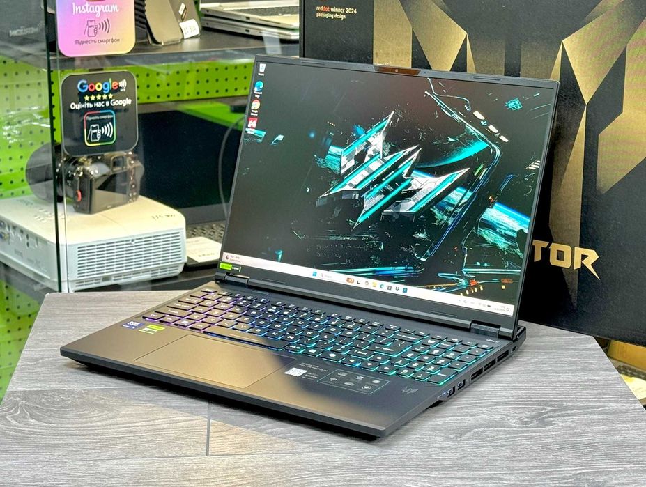 НОВИЙ!!! Acer Predator Helios Neo 16 AI / Ultra 9 275Hx / RTX 5070