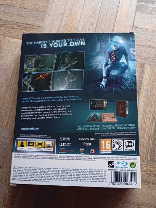 Murdered Soul Suspect Limited Edition PS3