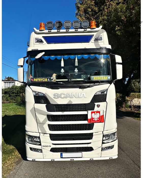ORUROWANIE górne ze stali nierdzewnej Scania S / R