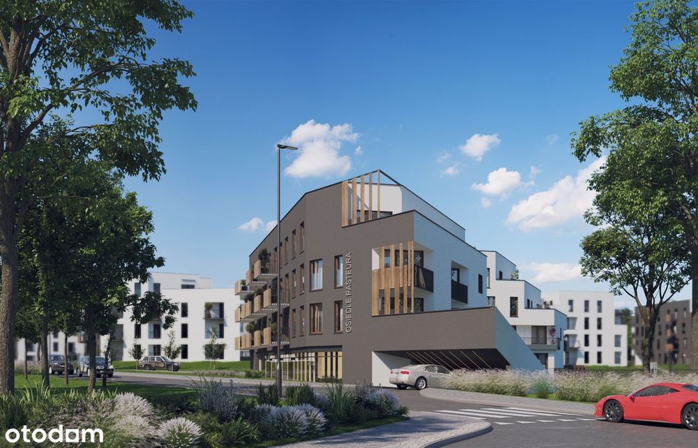 3-pokojowe mieszkanie 54m2 + balkon
