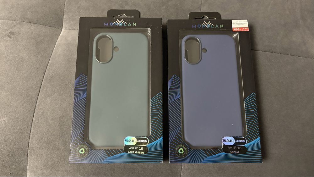 Чохол Monblan для iPhone 16 MagSafe, підкладка з мікрофібри