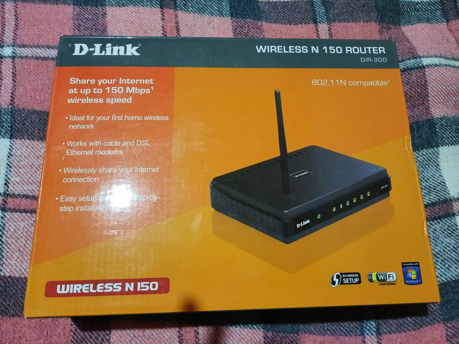 Беспроводной маршрутизатор N150

D-link