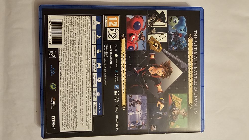Kingdom Hearts 3 gra na Playstation 4 / 5 .
