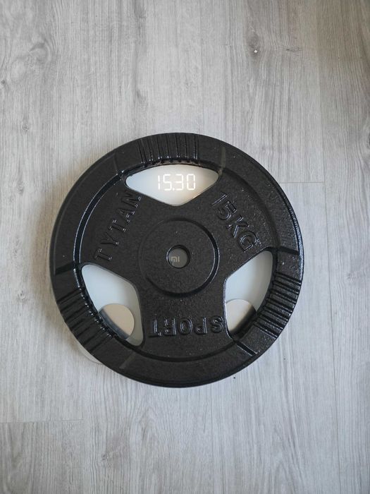 Obciążenie talerze żeliwne 2x15 kg 28 mm komplet 30 kg