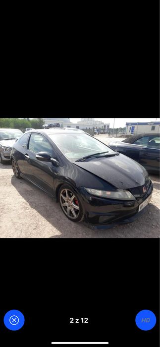 Honda civic type r ufo części typer