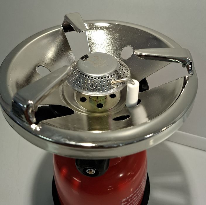 Fogareiro Metalico C/ Isqueiro  NOVO