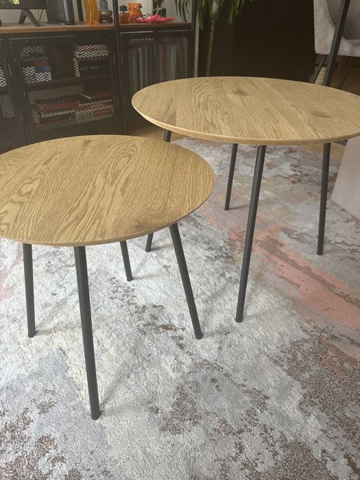 Conjunto de Mesas de centro redondas JYSK
