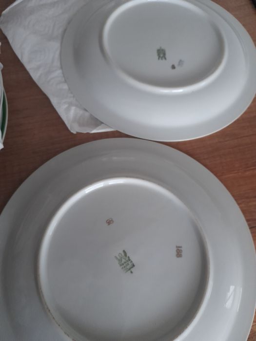 Talerze płytkie 12 szt