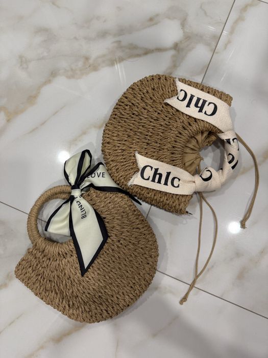 Сумка соломеная