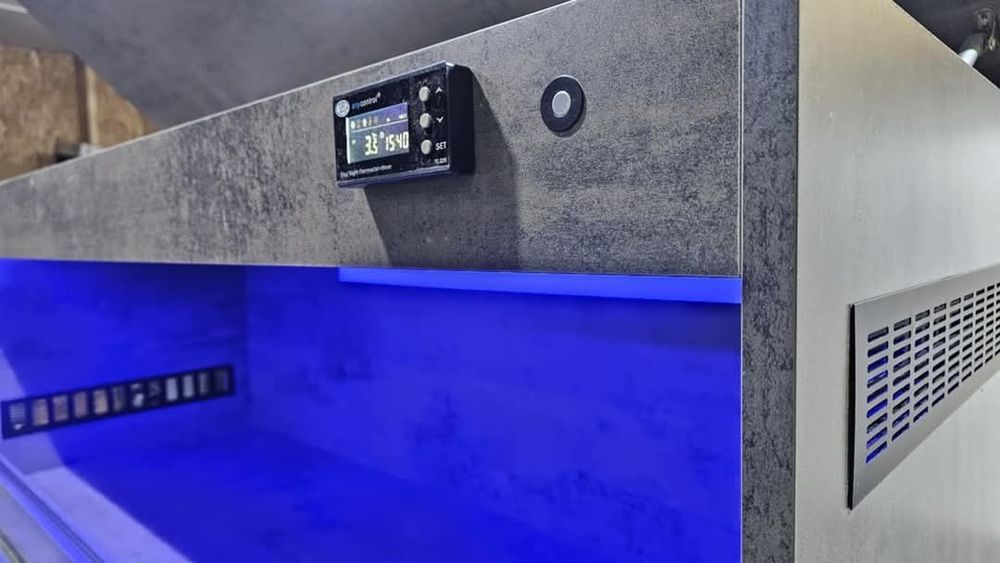 Na sprzedaż: Duże terrarium z komodą – idealne dla węża