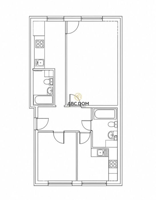 Rotmanka 3 pokoje 50 m2 duży ogródek 50 m2