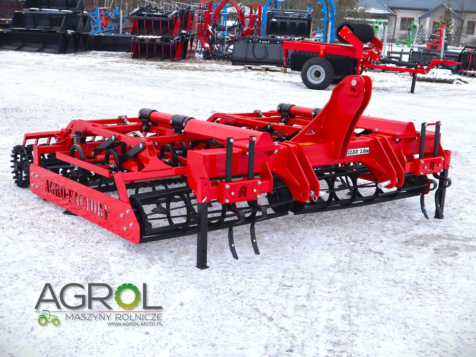 Agregat przedsiewny Agrofaktory ciężki Sizar lekki Caro EuroMasz