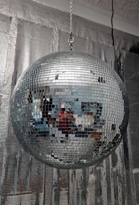Kula disco 50cm i 30cm + stroboskop 2x kula lustrzana + stroboskop