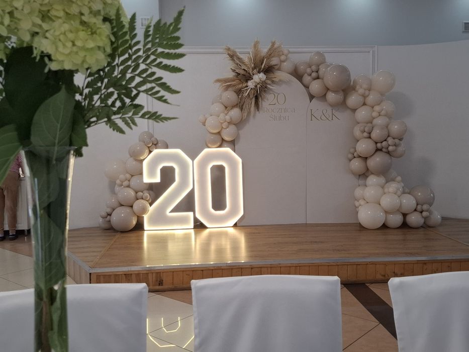 Ścianki balonowe, dekoracje okolicznościowe