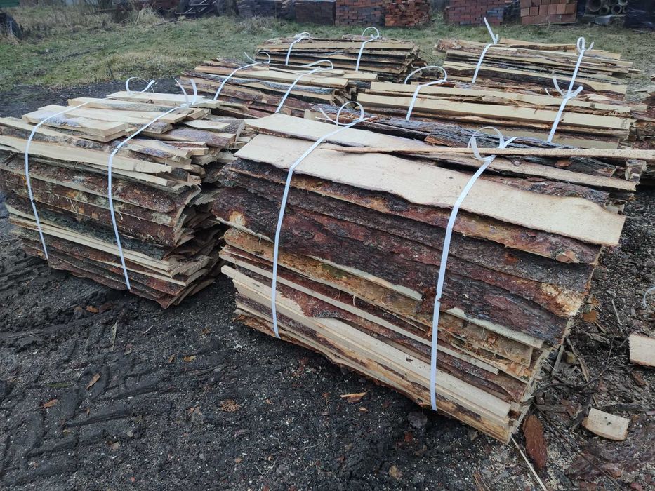 Drewno opałowe kominkowe do pieca opał zrzyny tartaczne sosnowe TRANSP