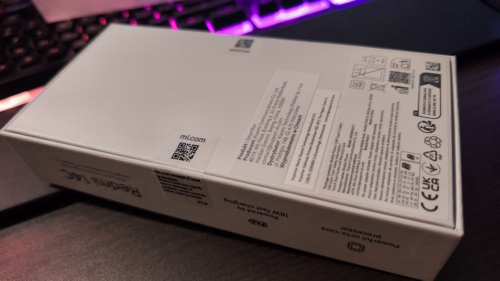 Nowy Redmi 14C 8/128Gb Midnight Black