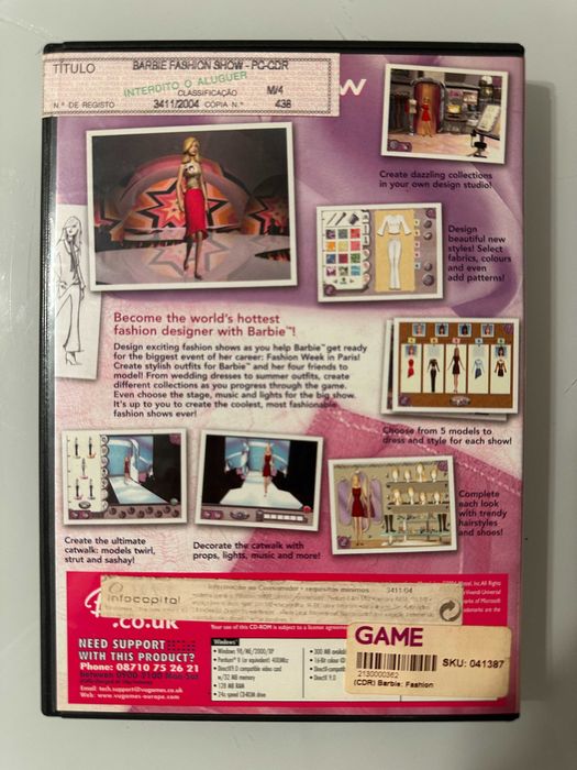 Barbie Fashion Show CD-ROM