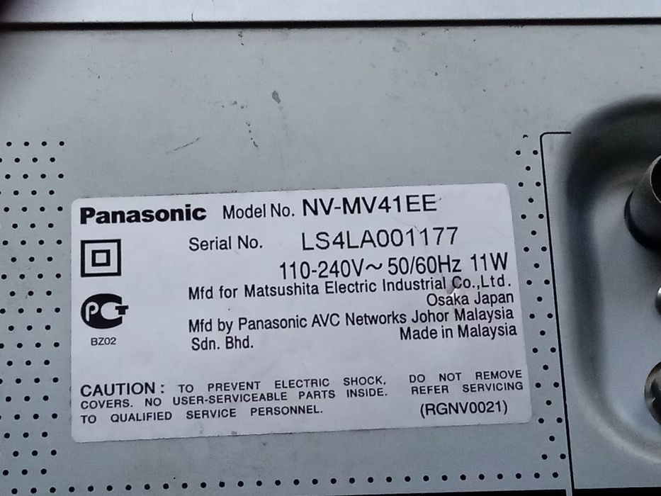 Відео магнітофон Panasonic NV-MV41EE