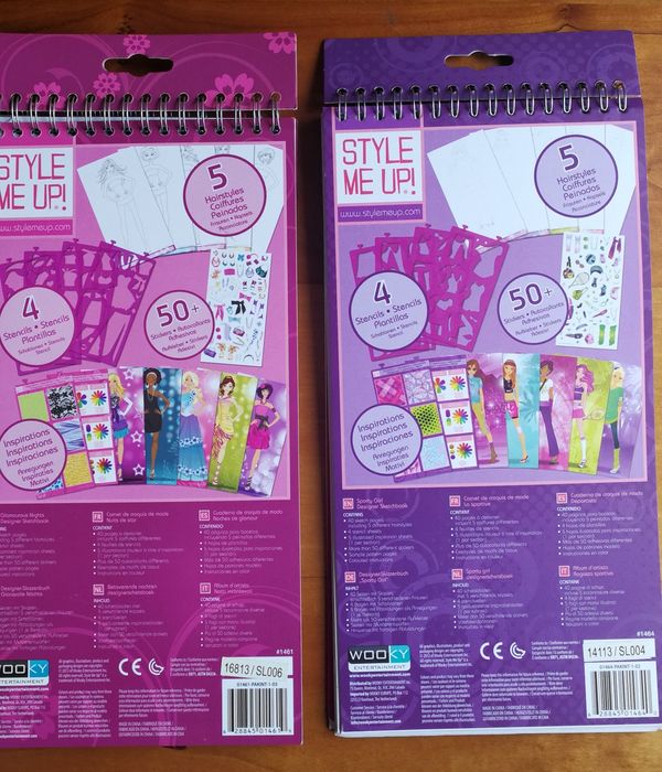 Cadernos Designer Style me up