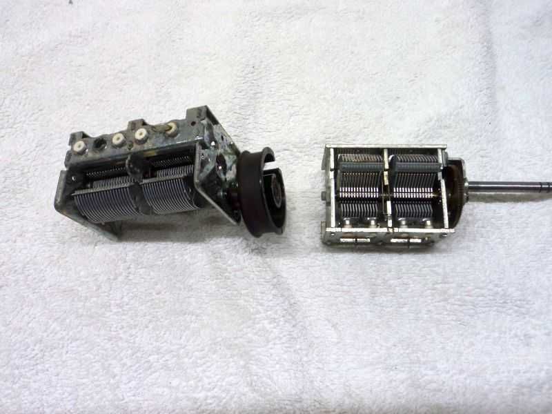 Condensadores Variáveis para Rádios antigos a válvulas