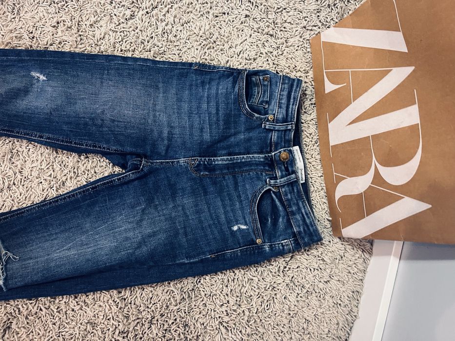 Jeansy rurki damskie stradivarius rozm xs