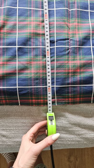 Obrus w kratę 135 x 180 cm