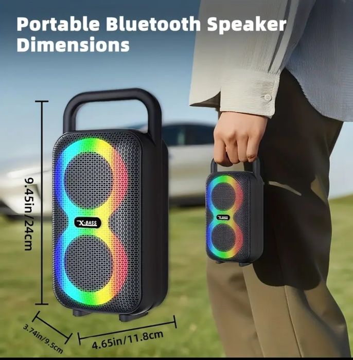 Музичні портативні акустичні колонки