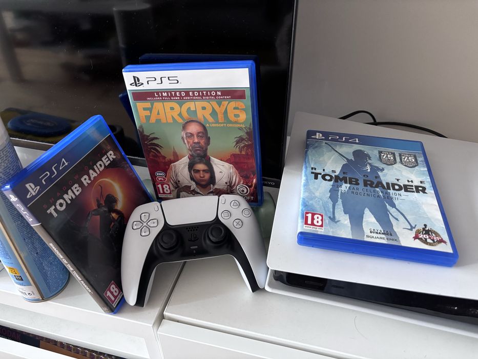 Konsola Playstation 5 najnowsza rewizja CFI-1216A!+gry