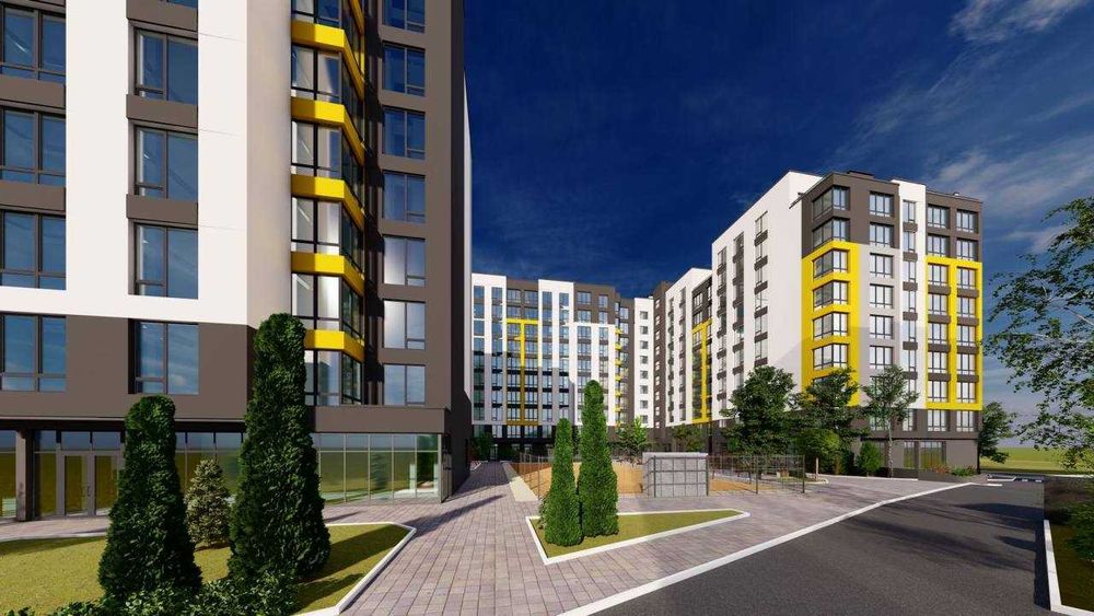 Продається Видова 3 кім. квартира в ЖК Каскад-Ярко!!!